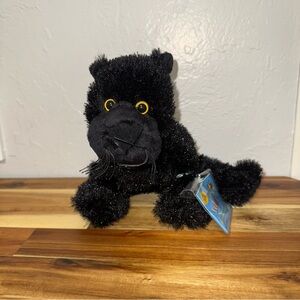 Webkinz Ganz Retired Black Panther HM216 Stuffed Animal W New Unused Sealed Code